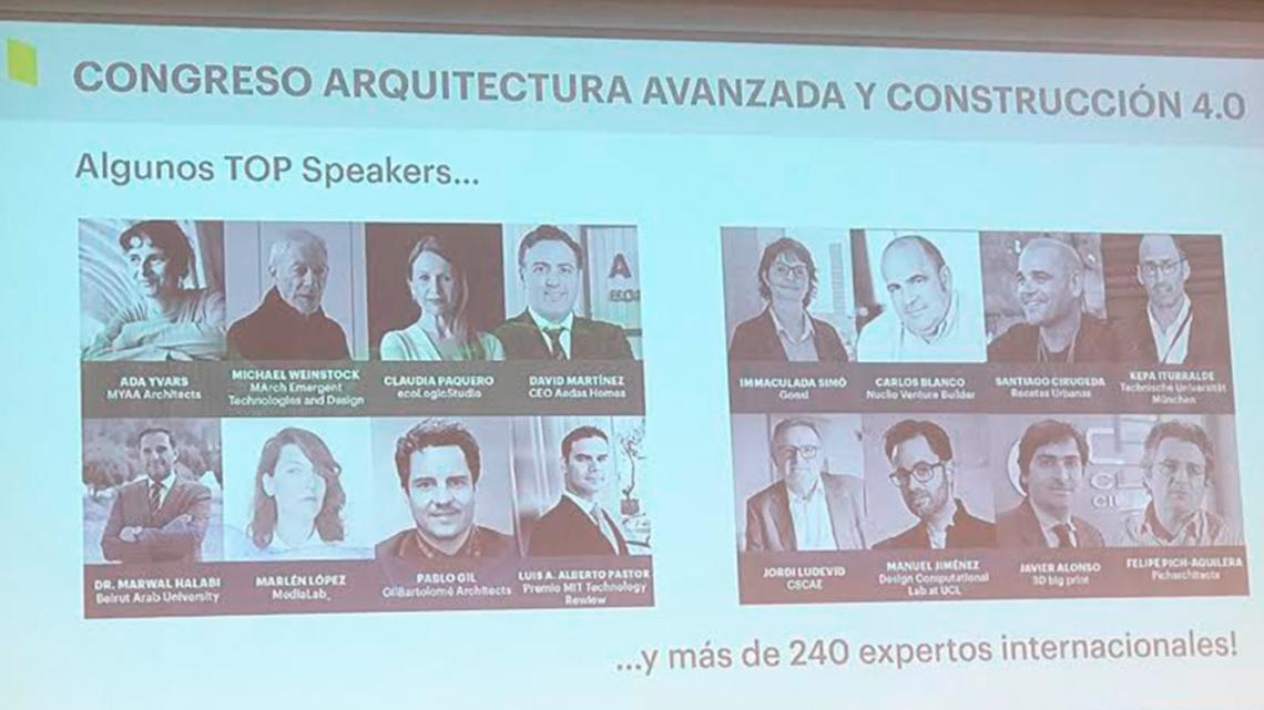 Parte del elenco de ponentes que participarán en las charlas como speakers de Rebuild 2019.