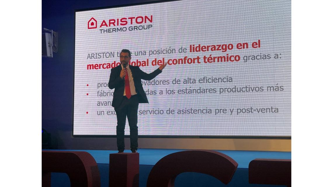 Rubén Santos, recientemente nombrado director comercial de Ariston en España.