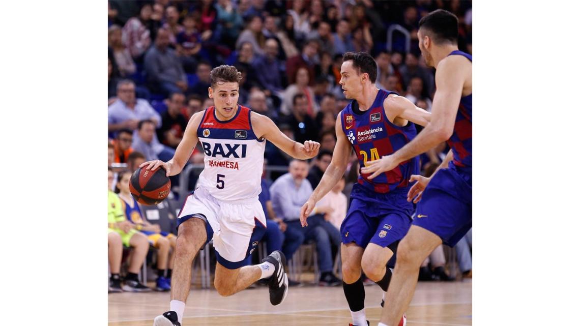 Equipo de baloncesto BAXI Manresa (Barcelona)