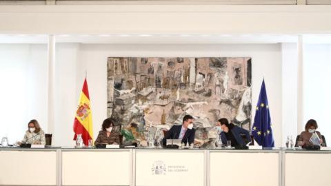 Imagen del Consejo de Ministros celebrado este martes, 23 de marzo.