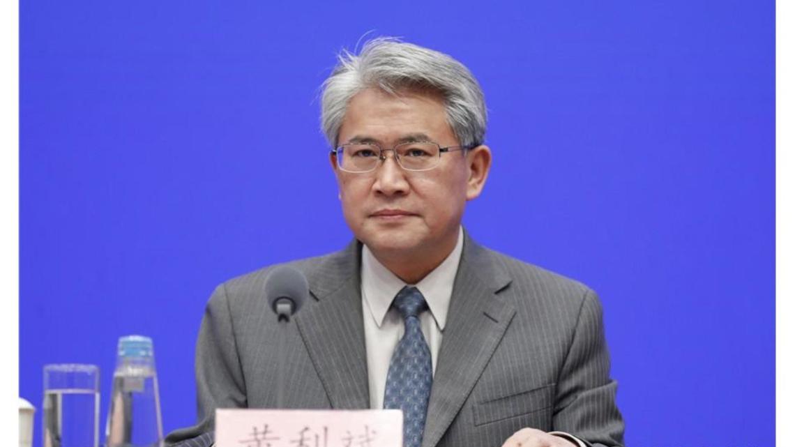 Huang Libin, portavoz del Ministerio de Industria de China. (Foto: Xu Xiang, SCIO).