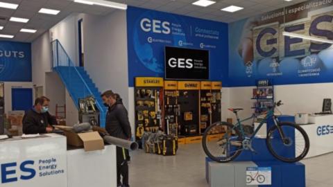 Imagen de Electro Stocks Barcelona, el primer punto de venta de GES en implantar su nuevo modelo de tienda.