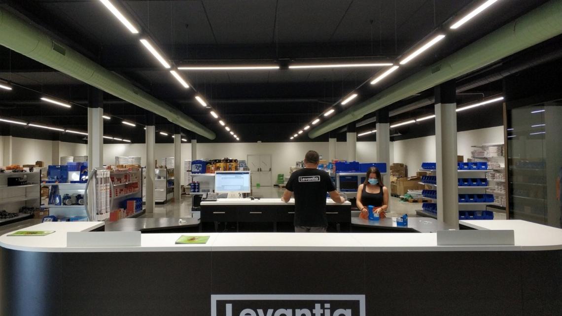 Imagen del nuevo punto de venta de Levantia en Alicante.