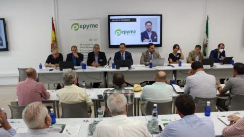 La XLVI Asamblea Epyme reunió en su sede, en Sevilla, a cerca de 80 socios.