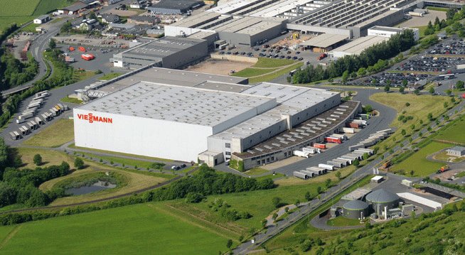 Centro de producción de Viessmann en Allendorf (Alemania).