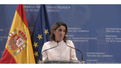 Teresa Ribera, ministra para la Transición Ecológica y el Reto Demográfico.
