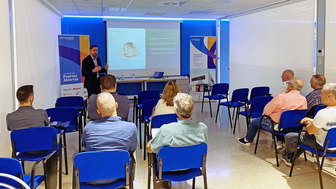 Una de las sesiones formativas celebrada en las instalaciones valencianas.