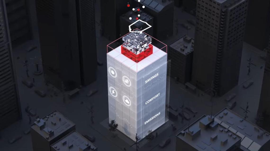 BrainBox AI es pionera en edificios interactivos con la red a través de la inteligencia artificial. Foto: BrainBox AI.