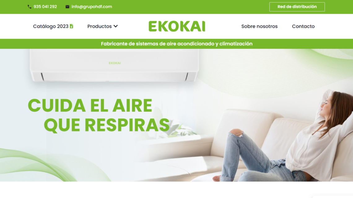 Nueva página web de Ekokai.