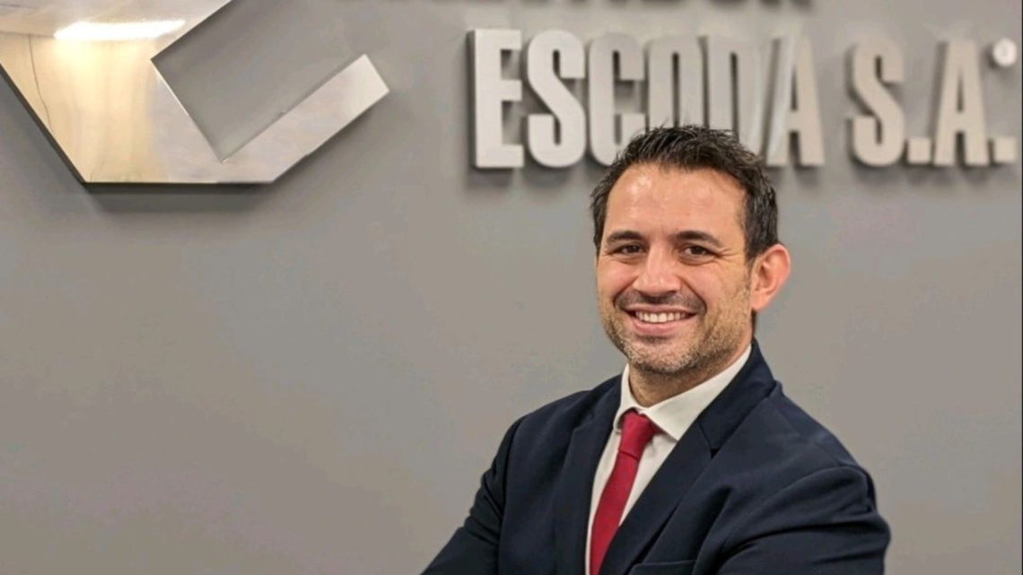 Aitor Casado Rufas, como nuevo jefe de ventas de la zona centro de Salvador Escoda.