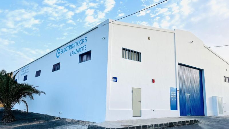Nuevas instalaciones de Grupo Electro Stocks en Lanzarote.