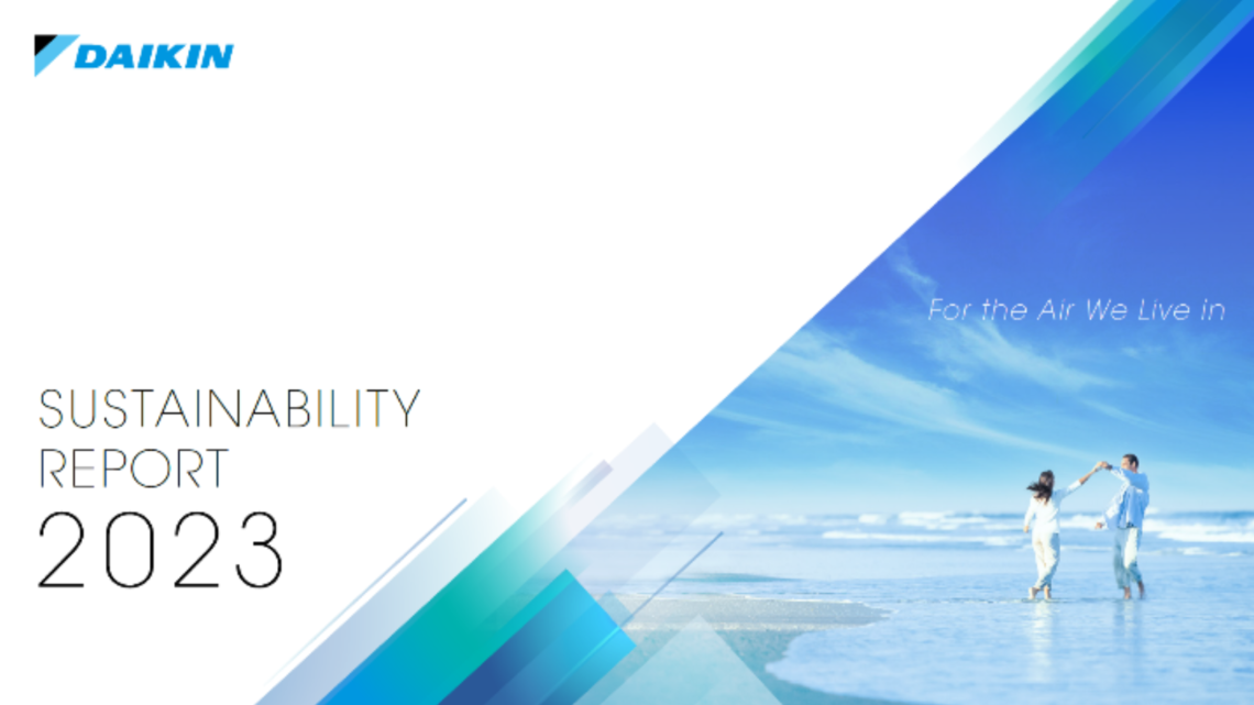 Daikin publica su “Informe de Sostenibilidad global 2023”.