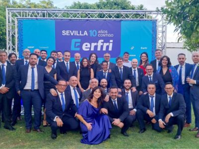 Erfri Sevilla reúne a 300 profesionales para celebrar su décimo aniversario