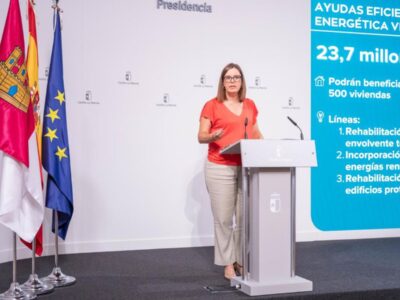Castilla-La Mancha destina 24 millones de euros a mejorar la eficiencia energética de viviendas en la región